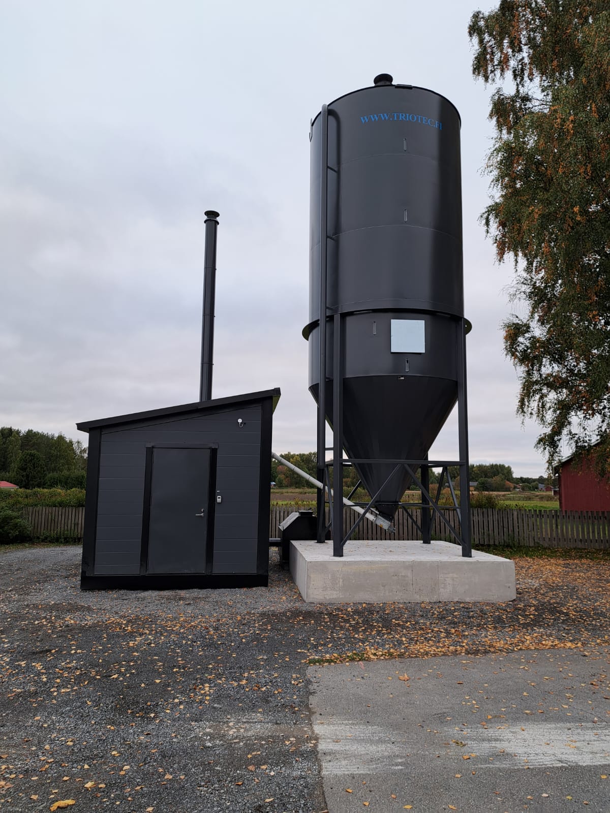 triotec toimittaa pellettisiilot Propelletille